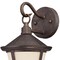 Westinghouse Fixture Wall Outdoor LED 8.5W Darcy, Victorian Brnz Amber Frosted Glass 6204100 - alternate 3